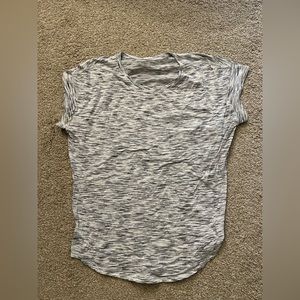 Lululemon Black and White Short sleeve t-shirt